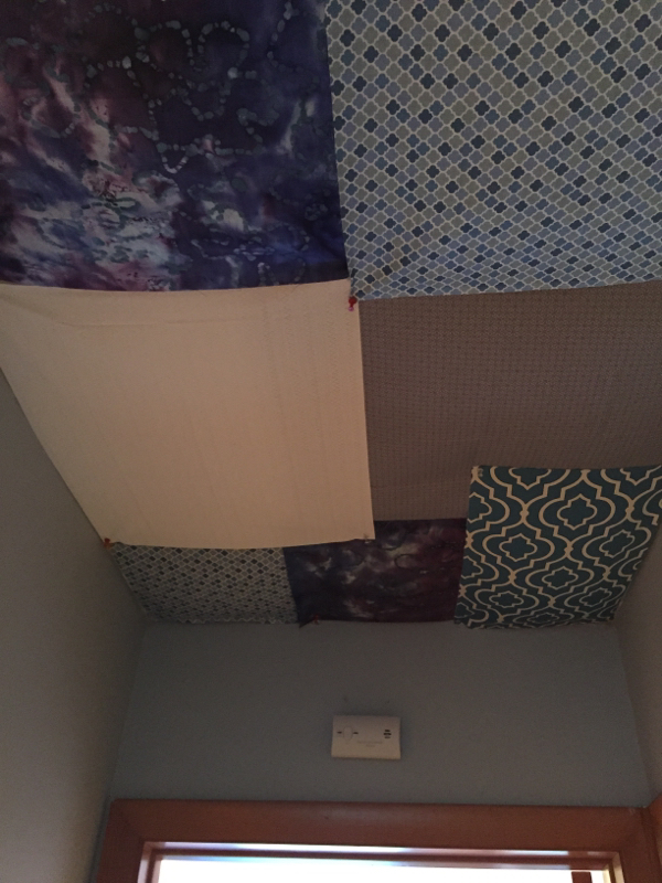 Hallway Fabric Ceiling The Lannoye Manor Blog